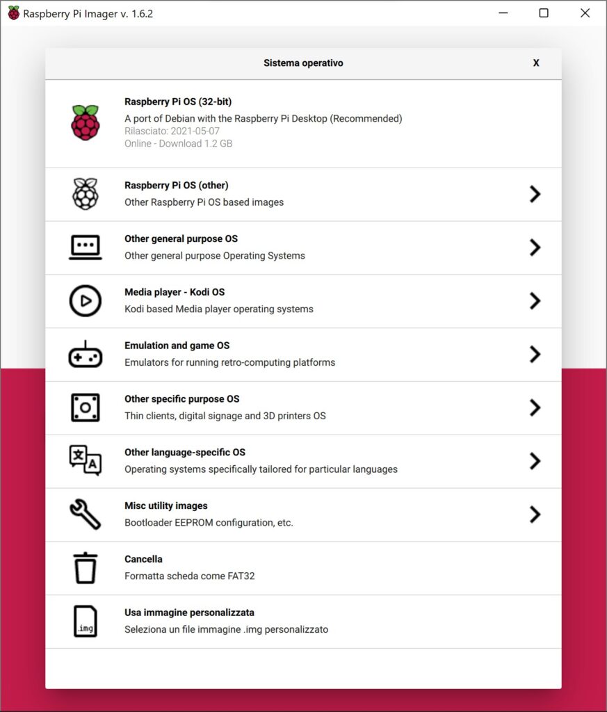 Come installare Raspberry Pi OS