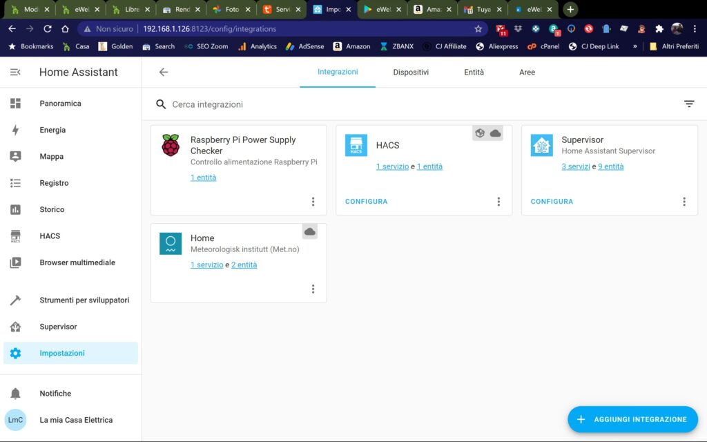 Tuya Home Assistant Smart Life