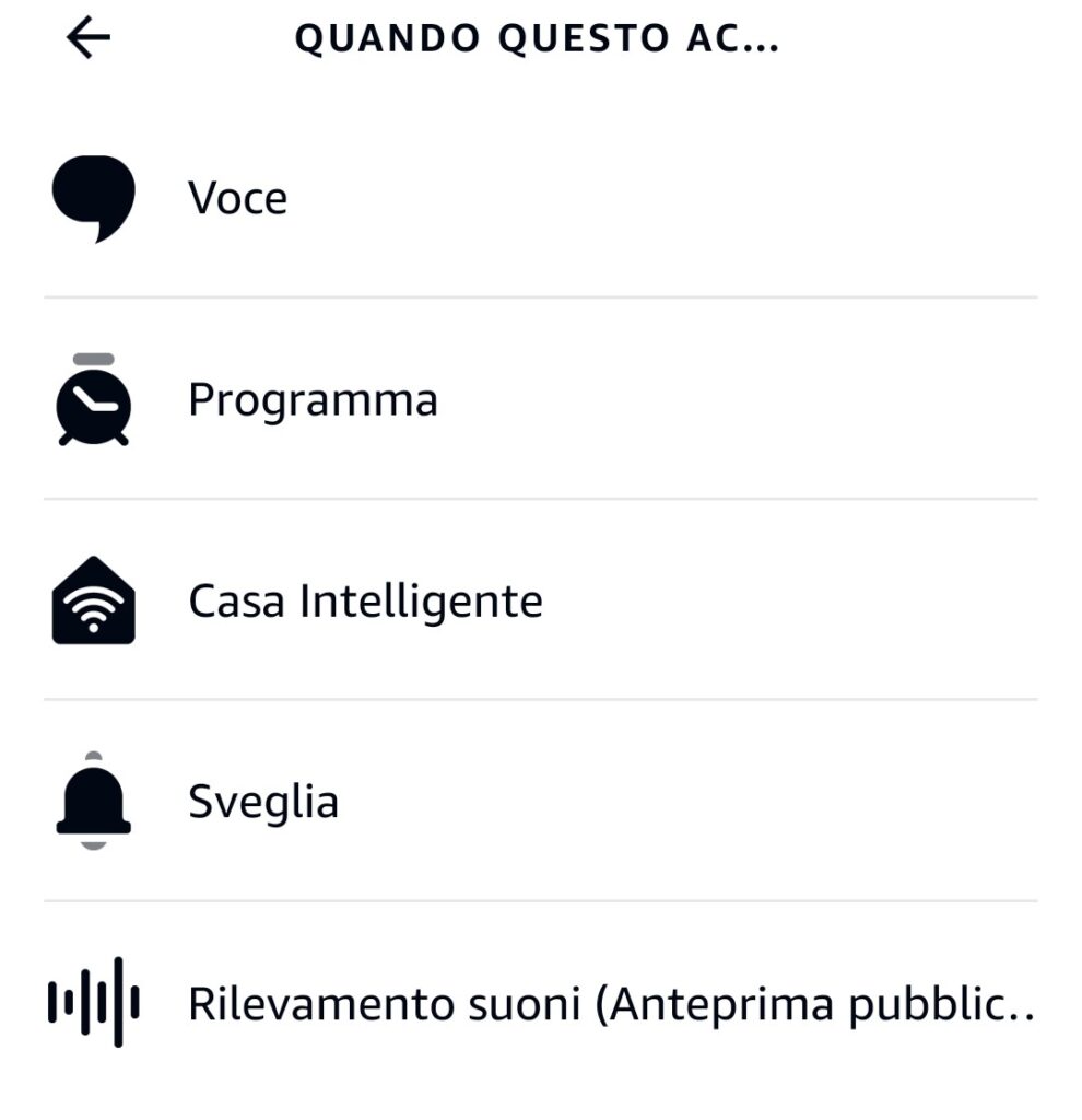 Routine Alexa
