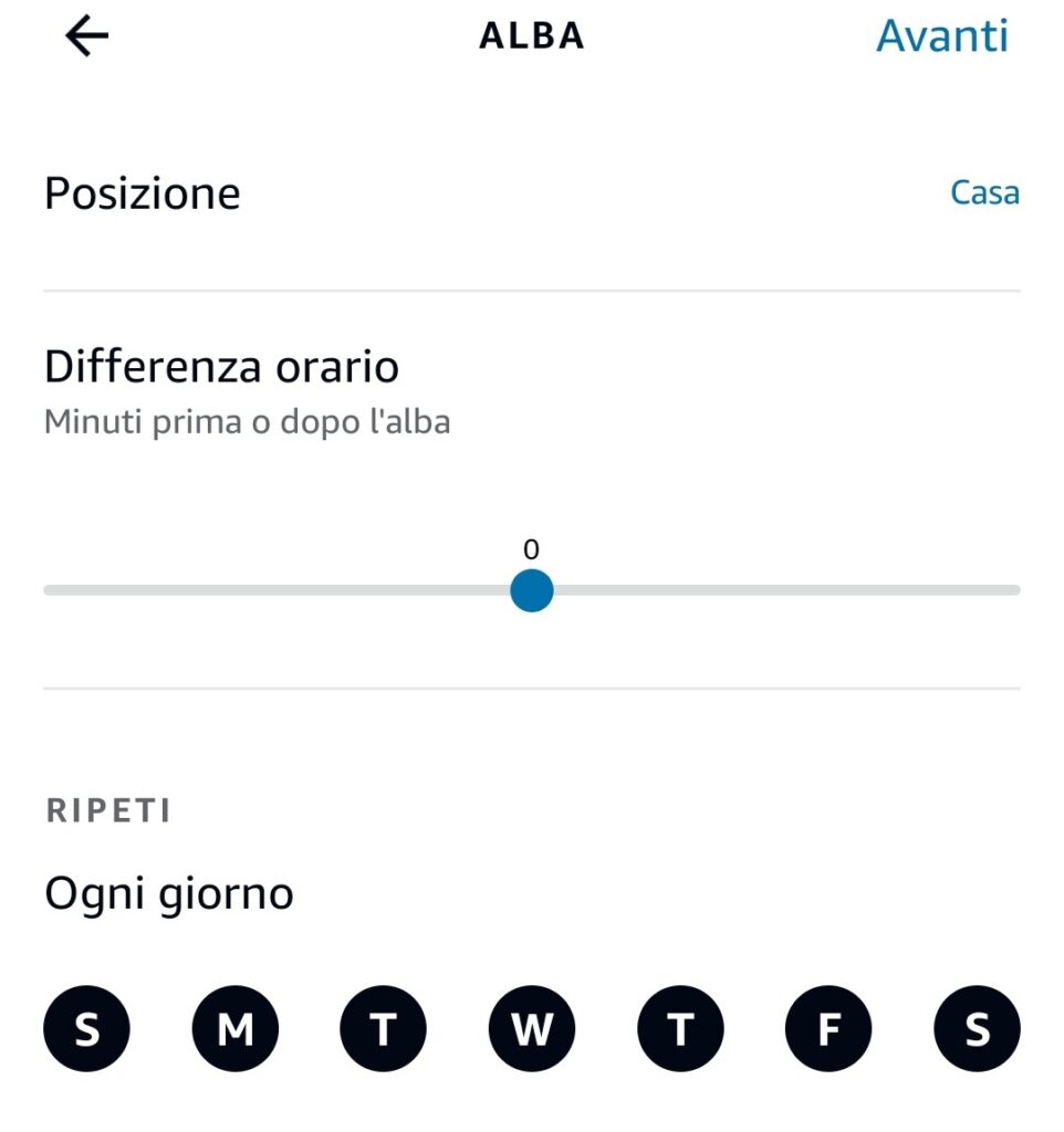 Routine Alexa