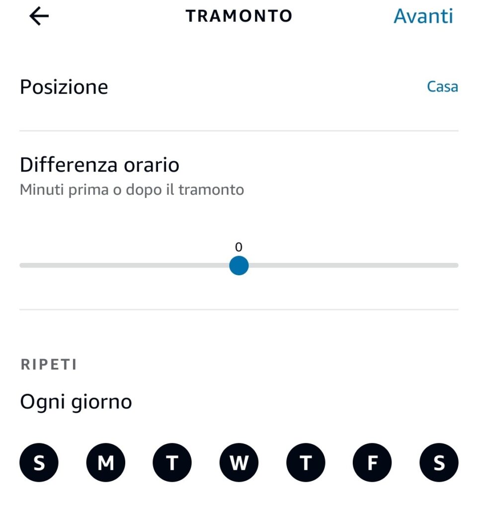 Routine Alexa