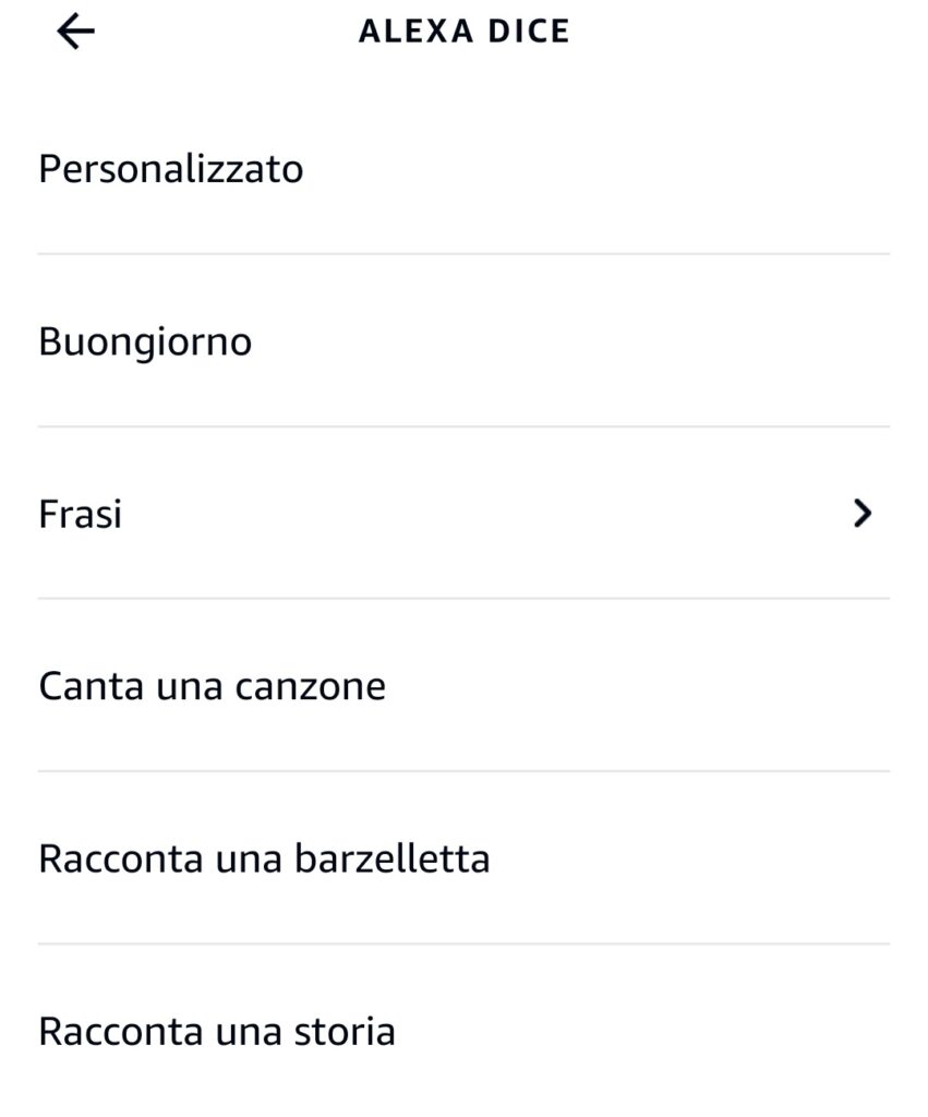 Routine Alexa