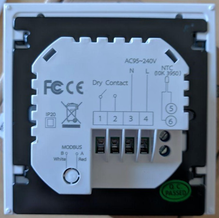 Hualans termostato WiFi compatibile Tuya Smart Life