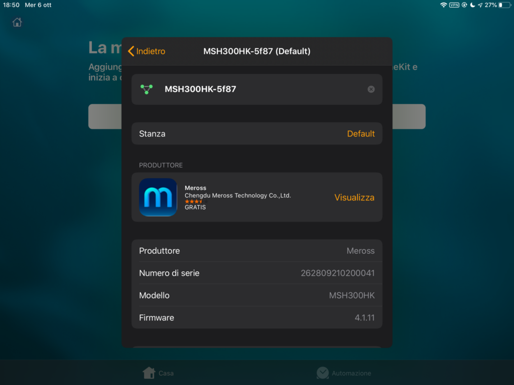 Meross HomeKit