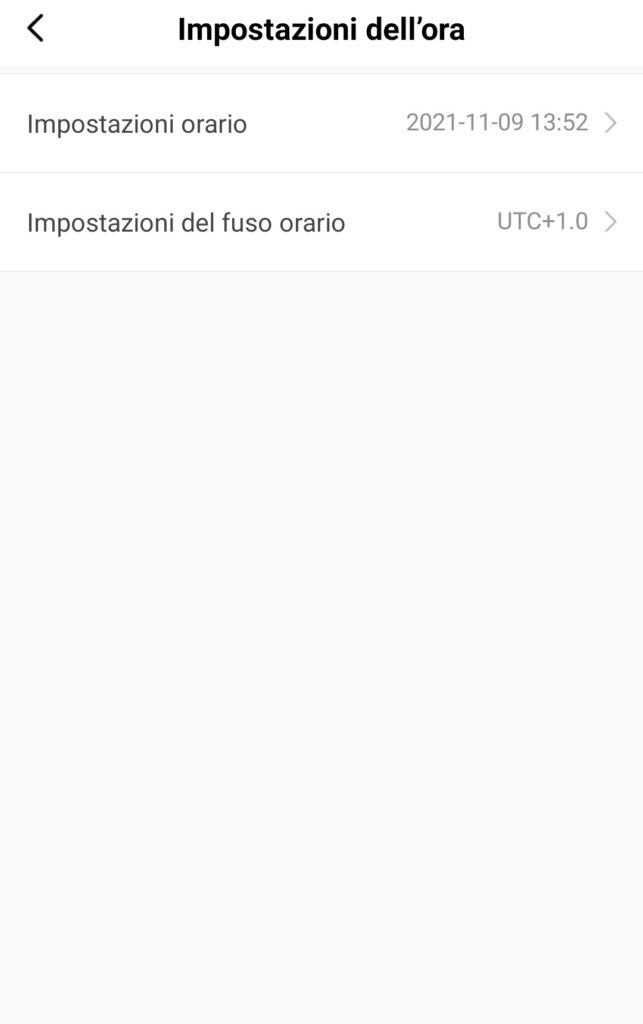 Yoosee app e YYP2P app: impostazioni avanzate telecamera