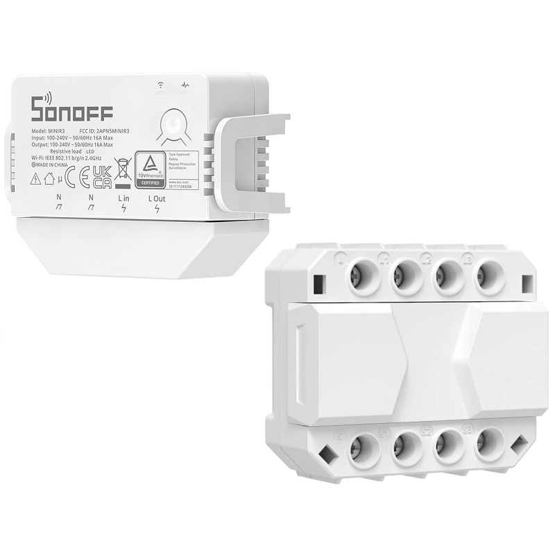 Sonoff Mini R3 + Sonoff S-MATE