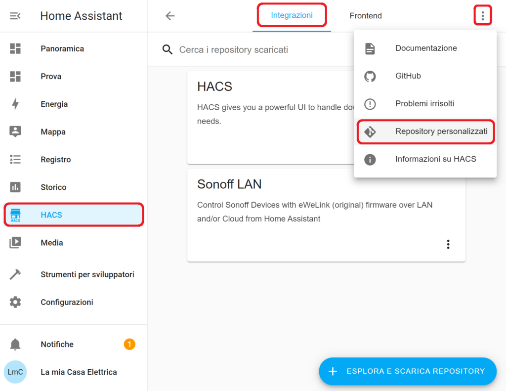 Installazione Local Tuya in Home Assistant con HACS