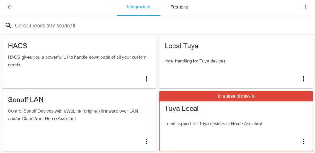 Installazione Tuya Local in Home Assistant con HACS