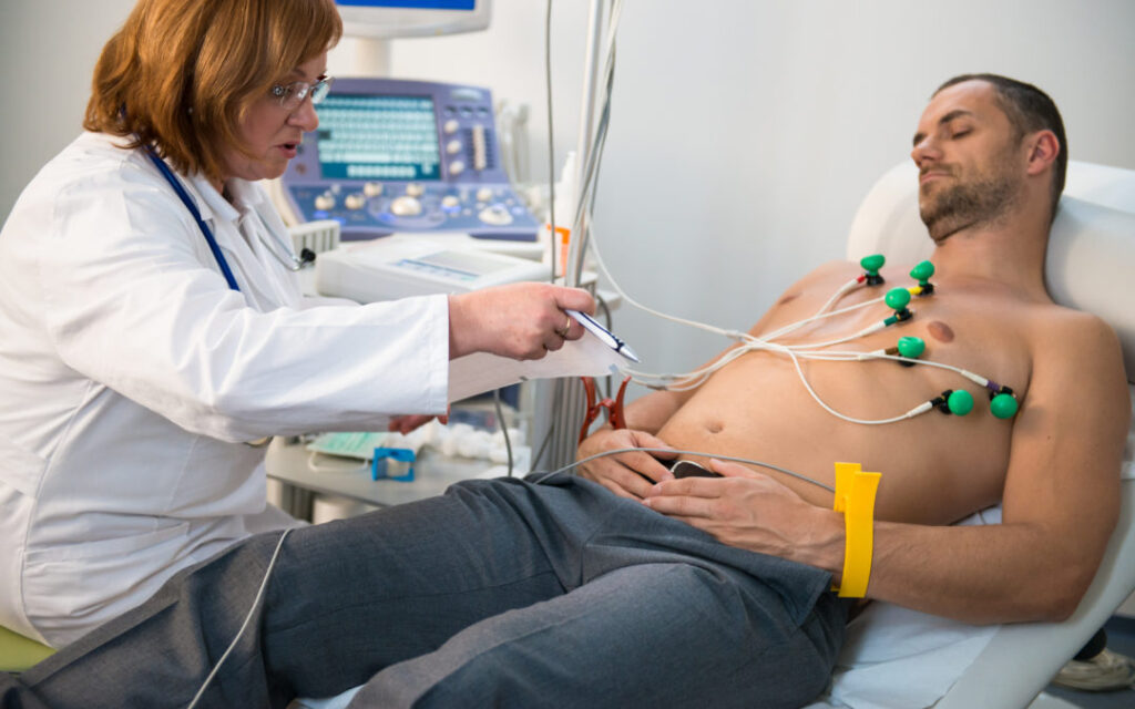 Rilevazione dell'elettrocardiogramma ECG