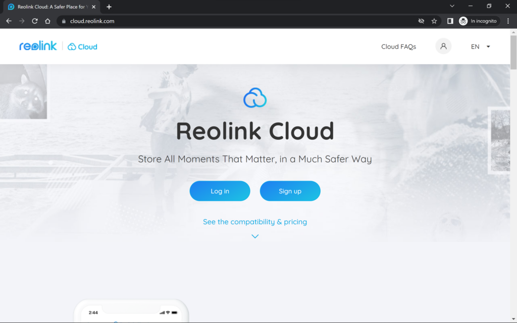 Reolink Cloud Italia