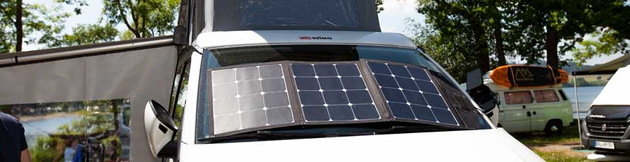 Pannello solare portatile van
